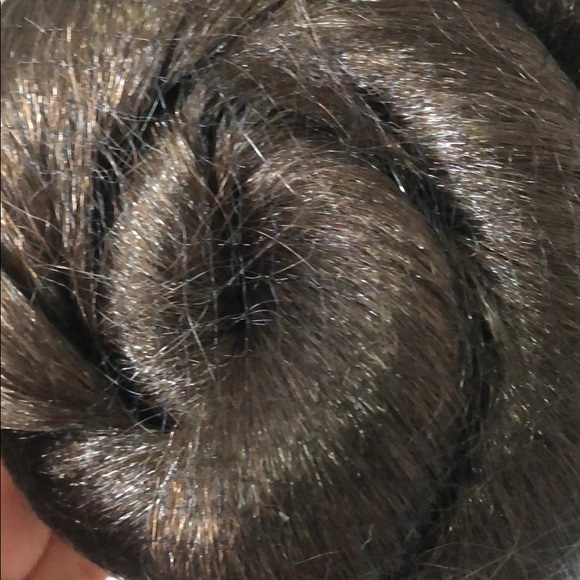 Bun Style Dark Brown Wig - Picture 5 of 5